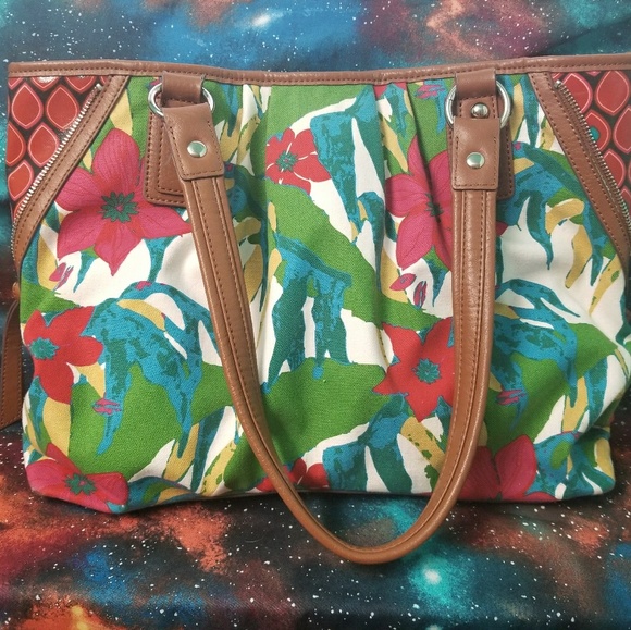 Tignanello floral purse Clearance